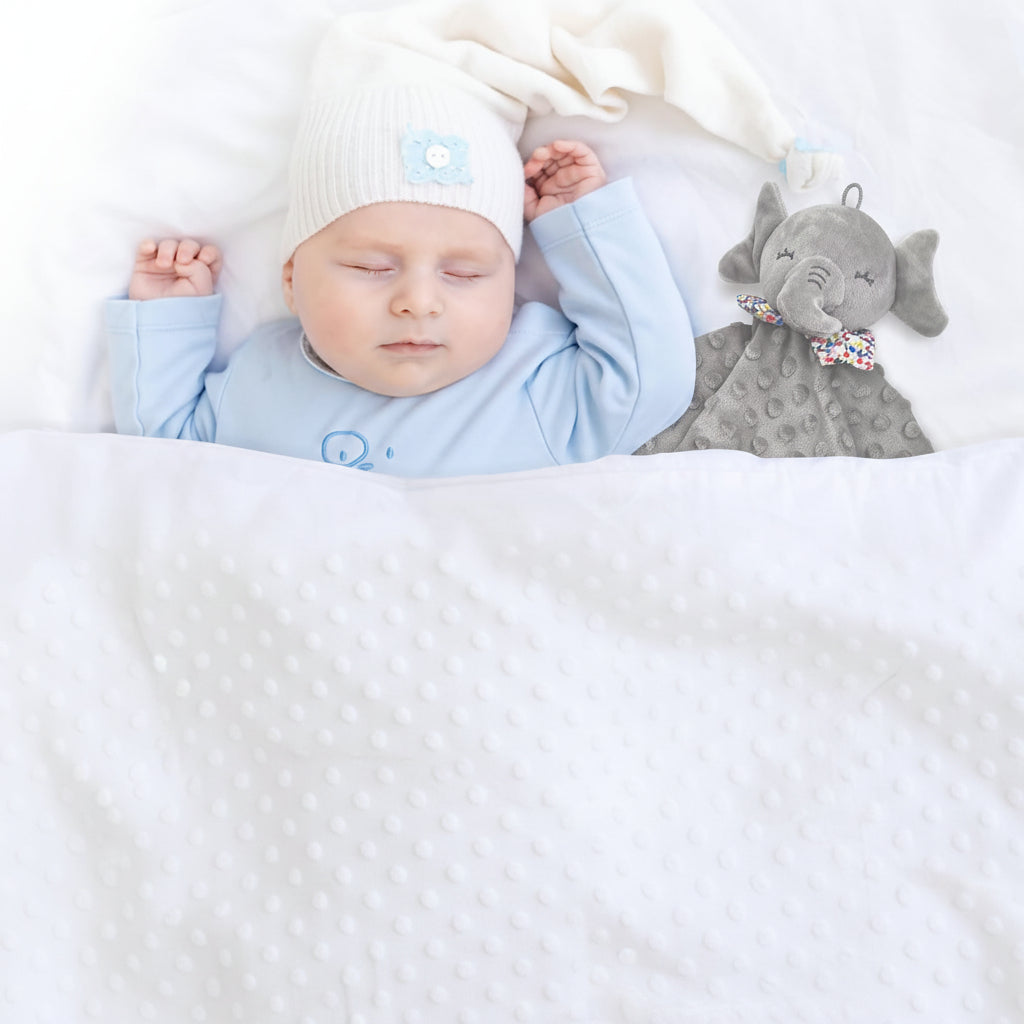 Elephant Plush Security Blanket