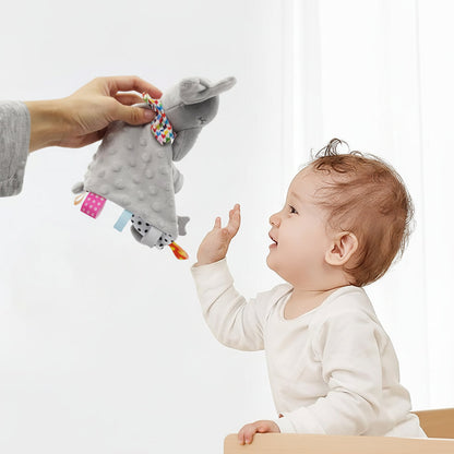 Elephant Plush Security Blanket