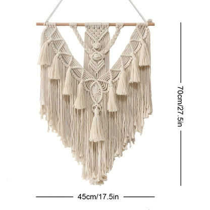 Handcrafted Macrame Wall Hanging