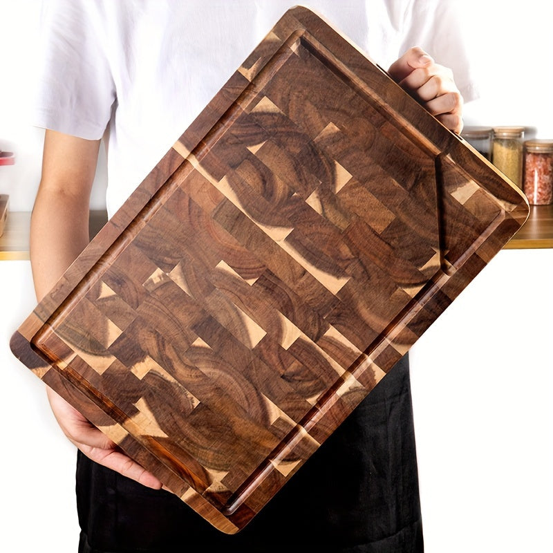 Acacia End Grain Cutting Board