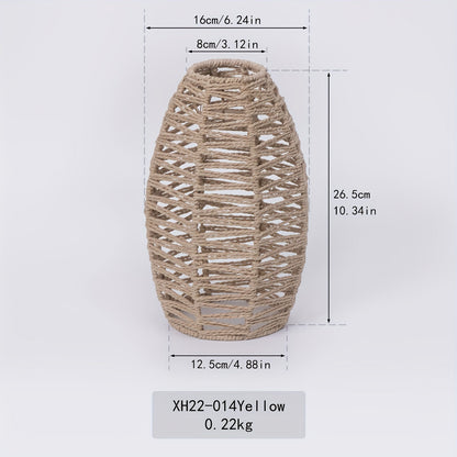 Natural Handwoven Rope Pendant Shade