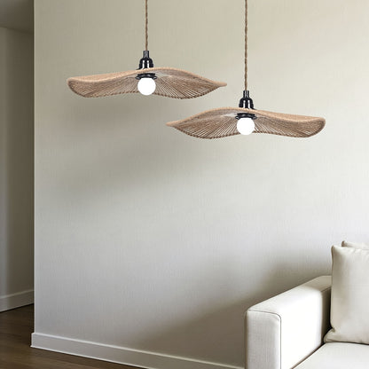 Handwoven Paper Rope Ceiling Shade