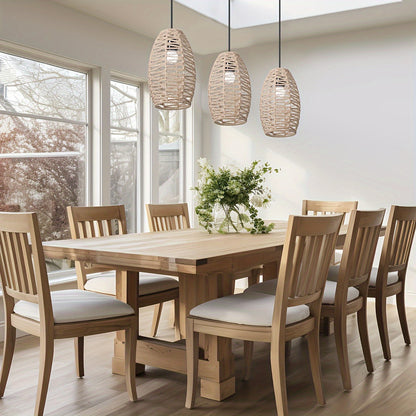 Natural Handwoven Rope Pendant Shade