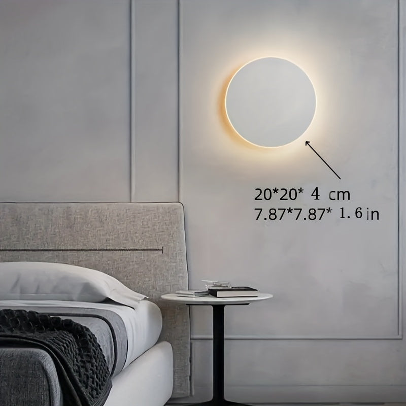 Minimalist Round Nordic LED Wall Light