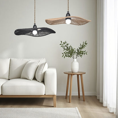Handwoven Paper Rope Ceiling Shade