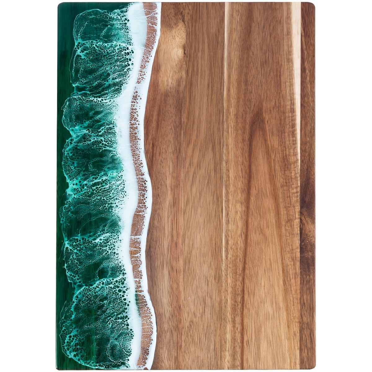 Wave Resin & Acacia Serving Board