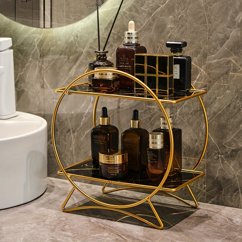 Two-Tier Cat Ear Bathroom Organizer