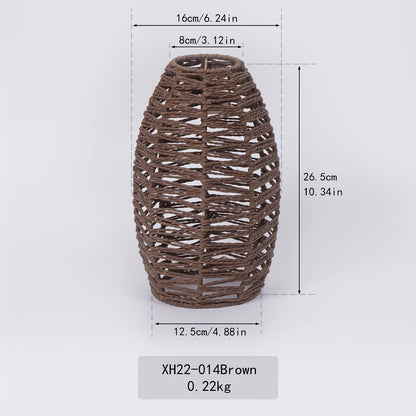 Natural Handwoven Rope Pendant Shade