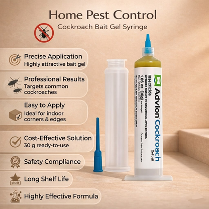 Indoor Cockroach Bait Gel Syringe