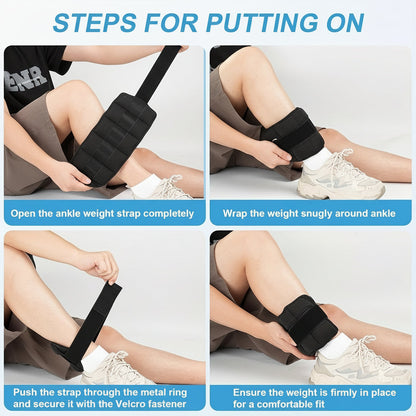 Adjustable Ankle Weights Set