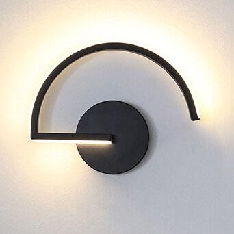 Curves Line Arc LED Wall Light