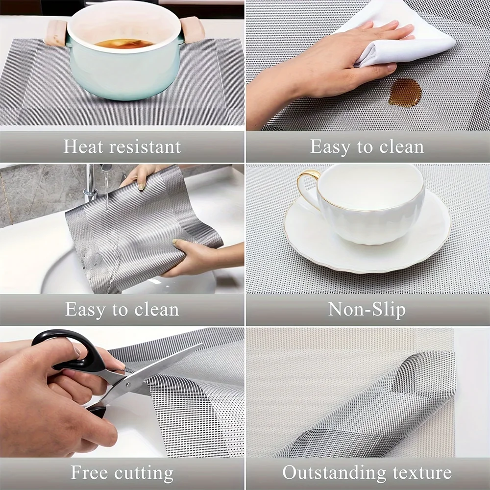 PlaciMat Heat-Resistant Washable Placemats
