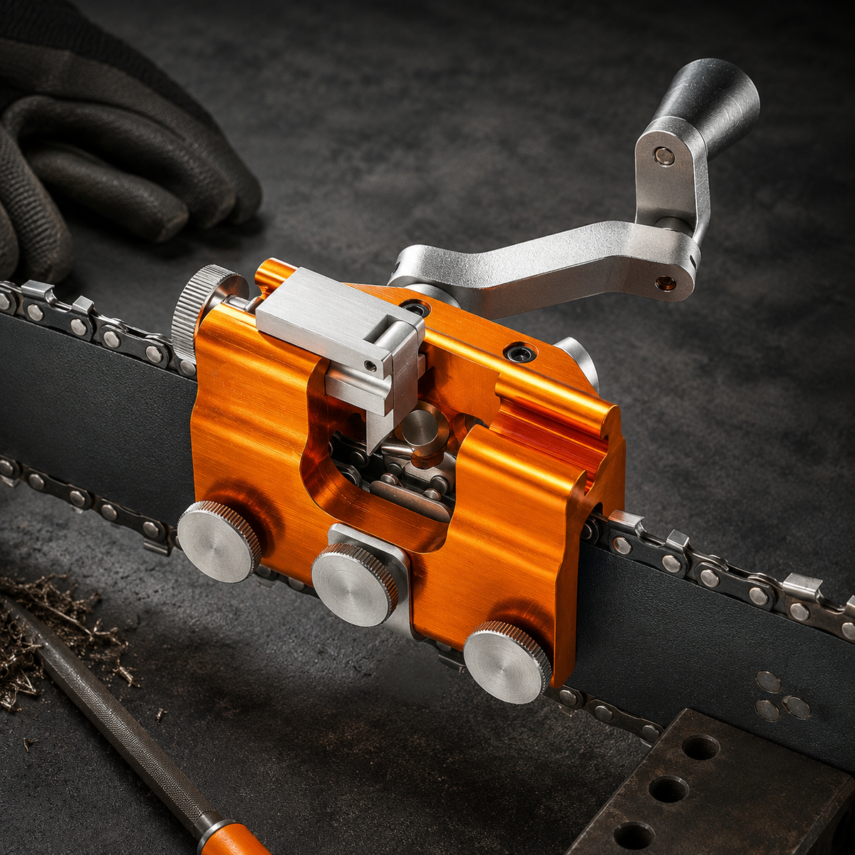 Chainsaw Chain Sharpening Tool