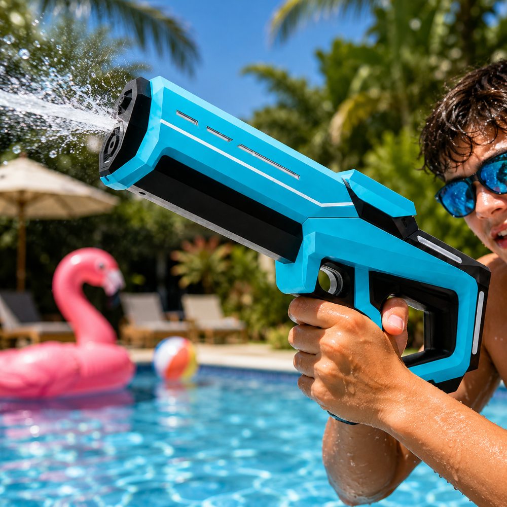 Large Tank Automatic Water Gun