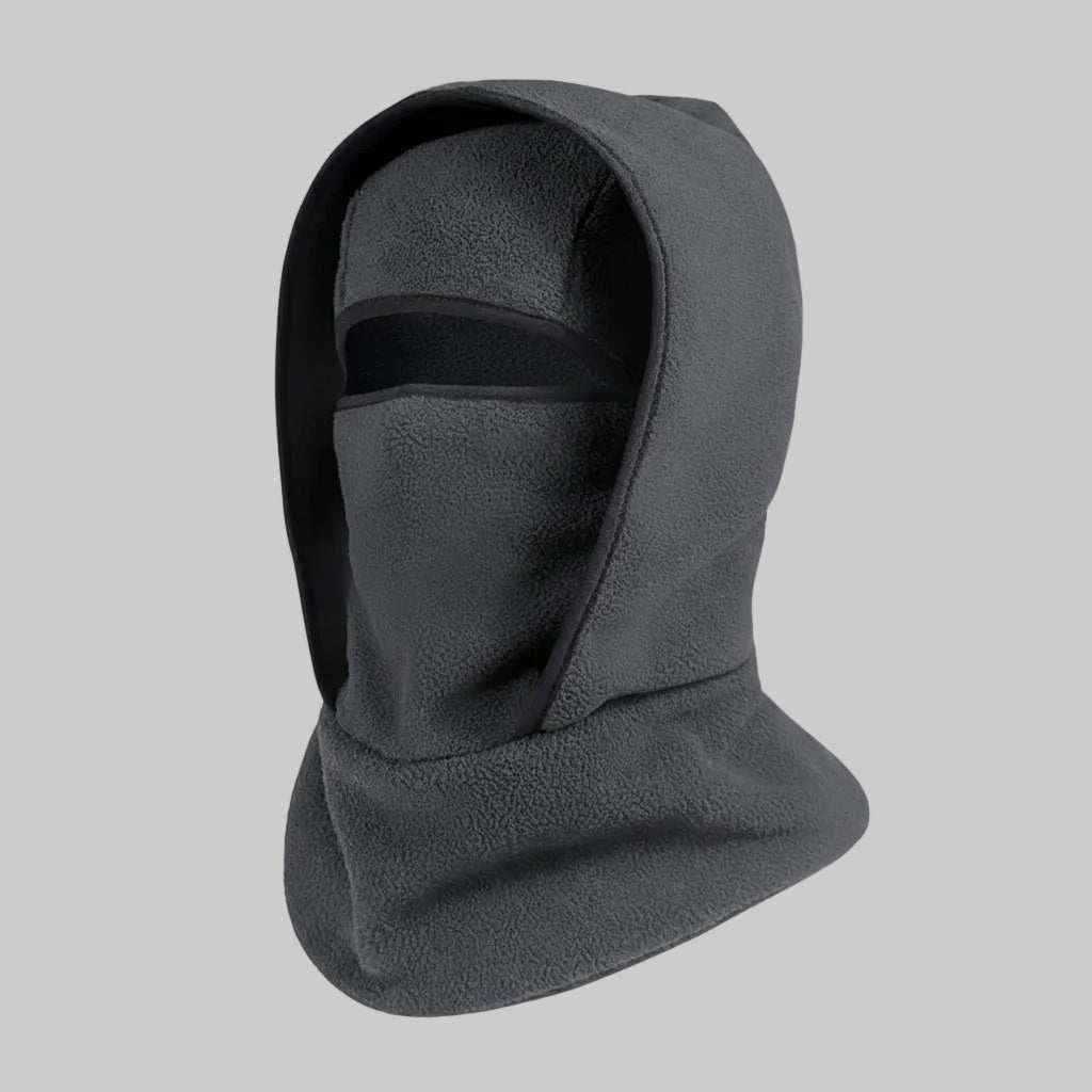 Cozy Crest Fleece Thermal Balaclava Ski Mask - Windproof Full Face Cover for Skiing, Cycling & Winter Work, 7 Colors