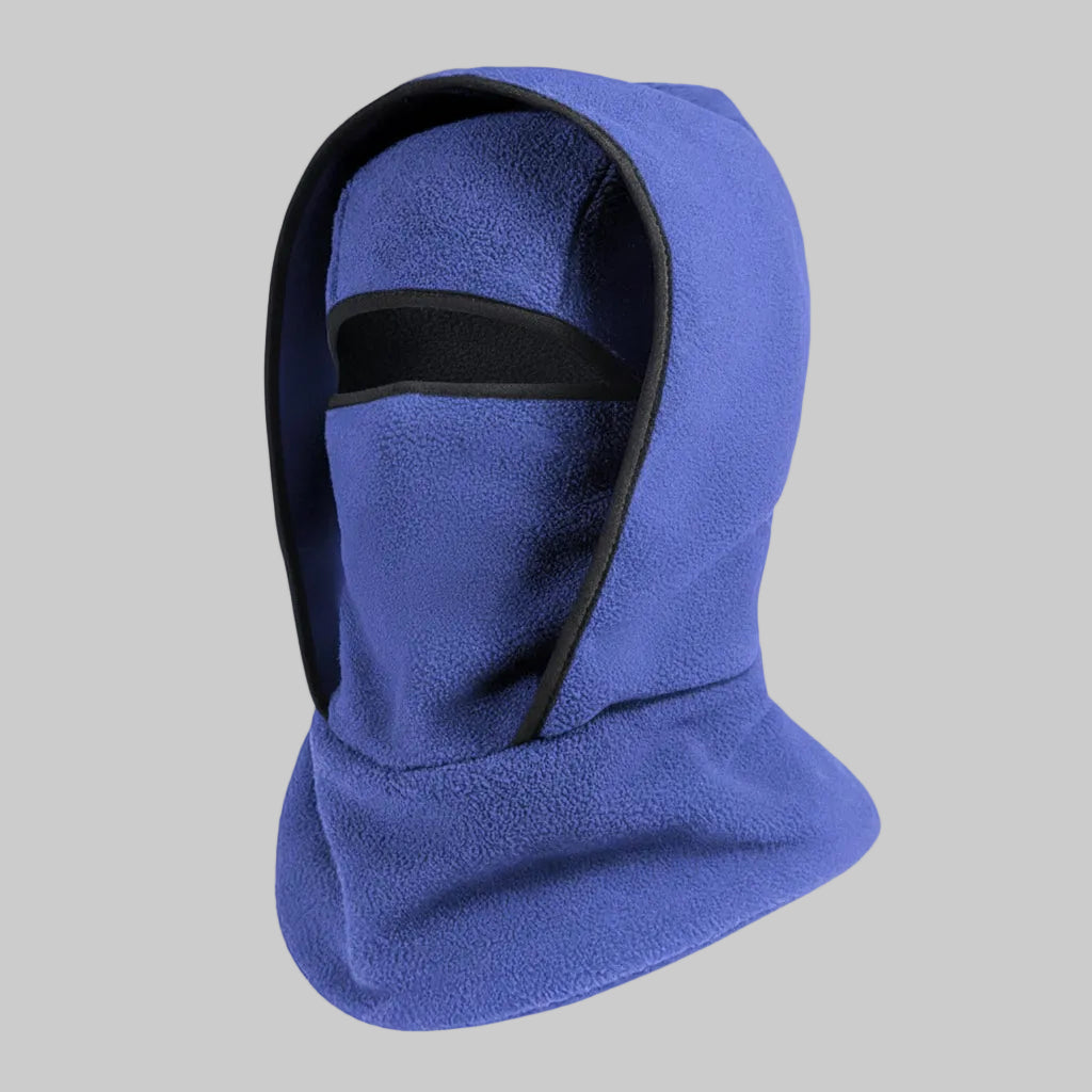Cozy Crest Fleece Thermal Balaclava Ski Mask - Windproof Full Face Cover for Skiing, Cycling & Winter Work, 7 Colors