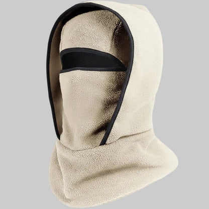 Cozy Crest Fleece Thermal Balaclava Ski Mask - Windproof Full Face Cover for Skiing, Cycling & Winter Work, 7 Colors