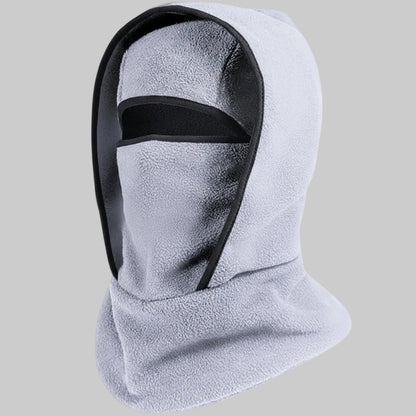 Cozy Crest Fleece Thermal Balaclava Ski Mask - Windproof Full Face Cover for Skiing, Cycling & Winter Work, 7 Colors