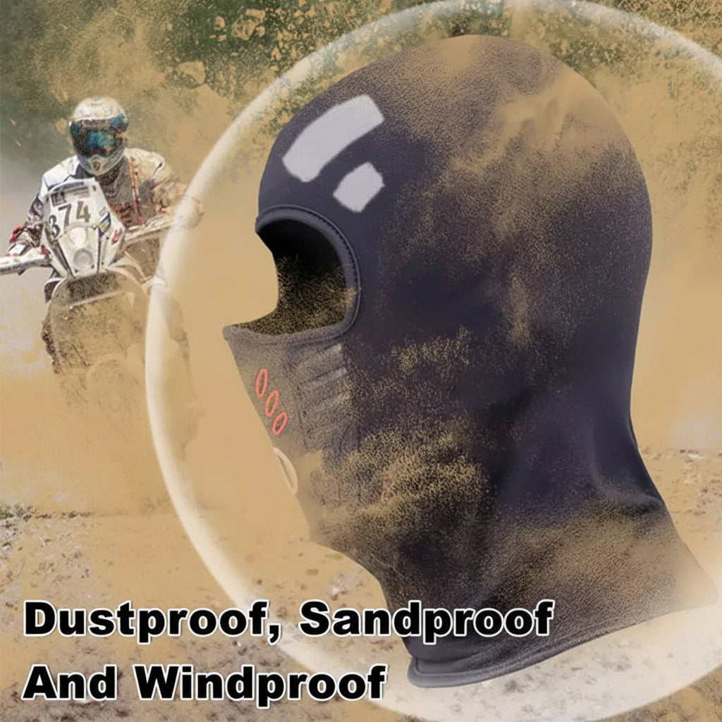 Cozy Crest Thermal Windproof Sports Face Mask - Full Coverage Winter Mask for Cycling, Running & Skiing, 8 Colors