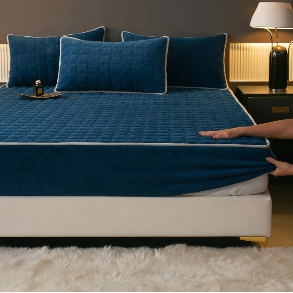 Soft Breathable Fitted Sheet
