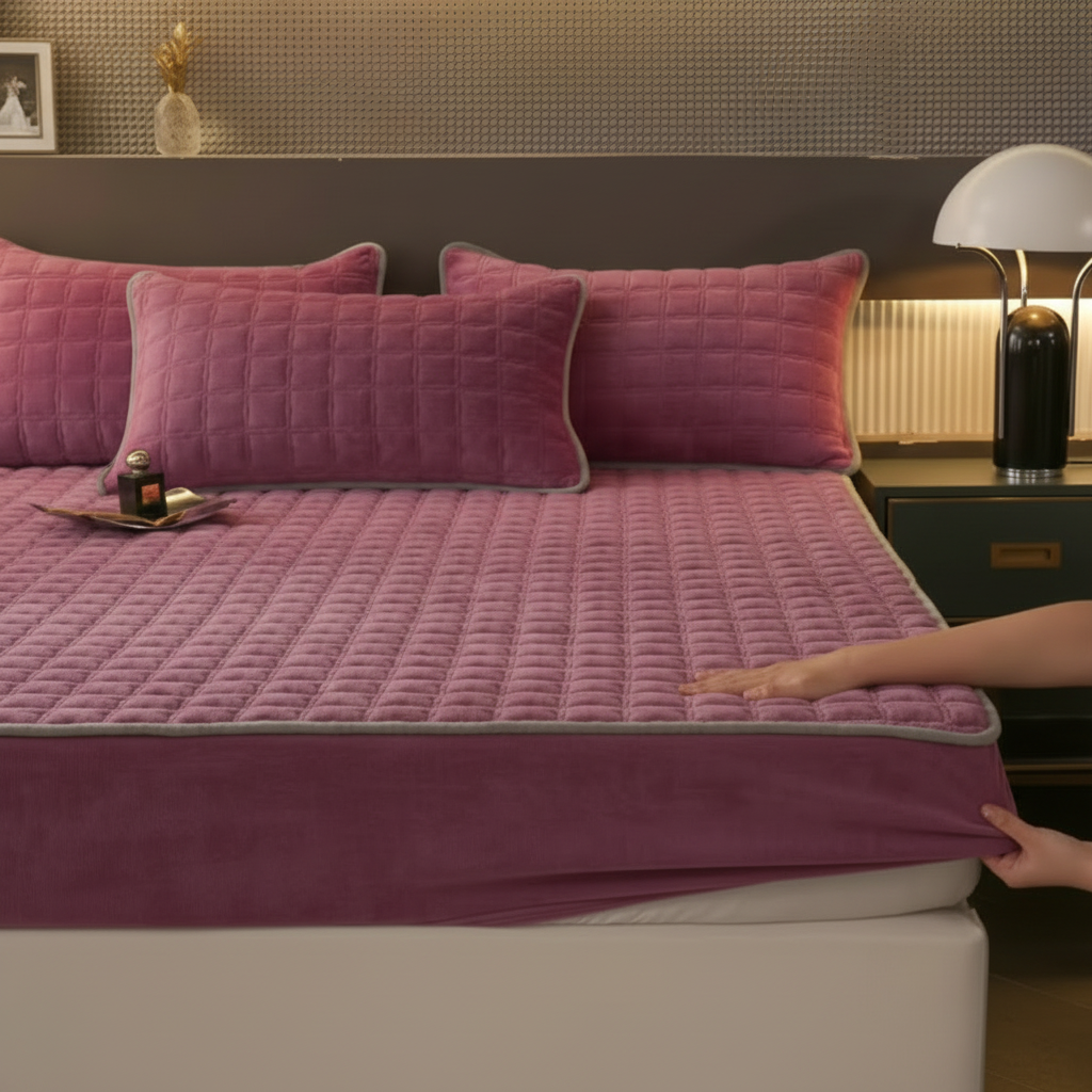 Soft Breathable Fitted Sheet