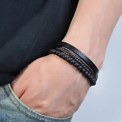 Natural Stone Bead Bracelet