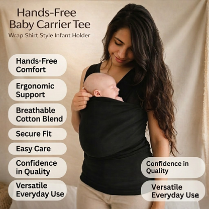 Hands-Free Baby Carrier Tee