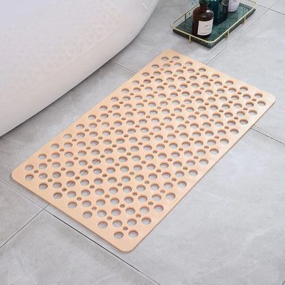 Suction Cup Drain Bath Mat