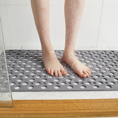 Suction Cup Drain Bath Mat