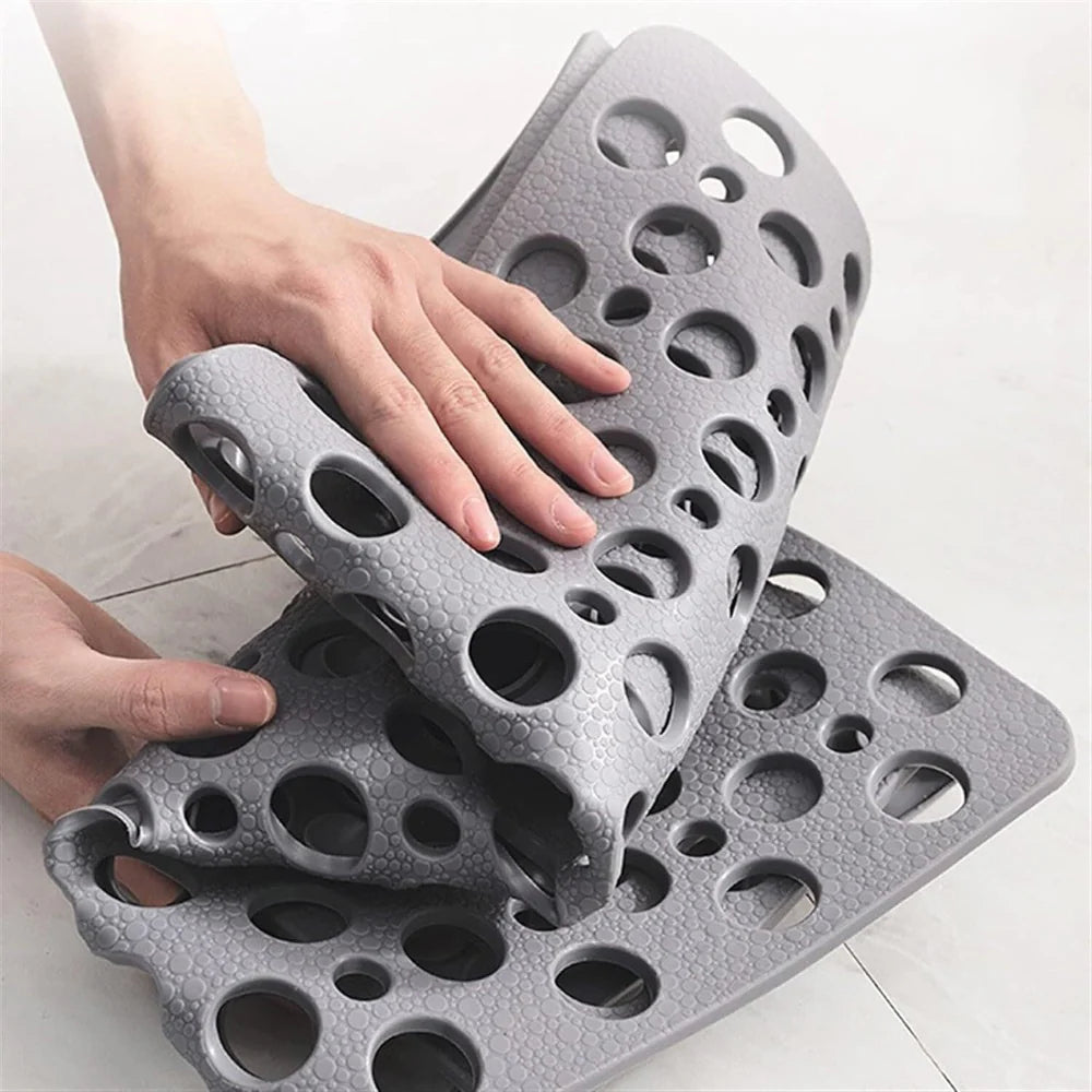 Suction Cup Drain Bath Mat