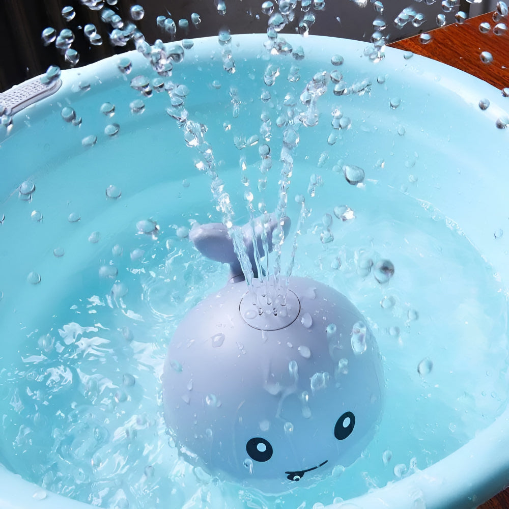 Whale Water Sprinkler Bath Toy