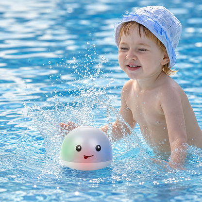 Whale Water Sprinkler Bath Toy