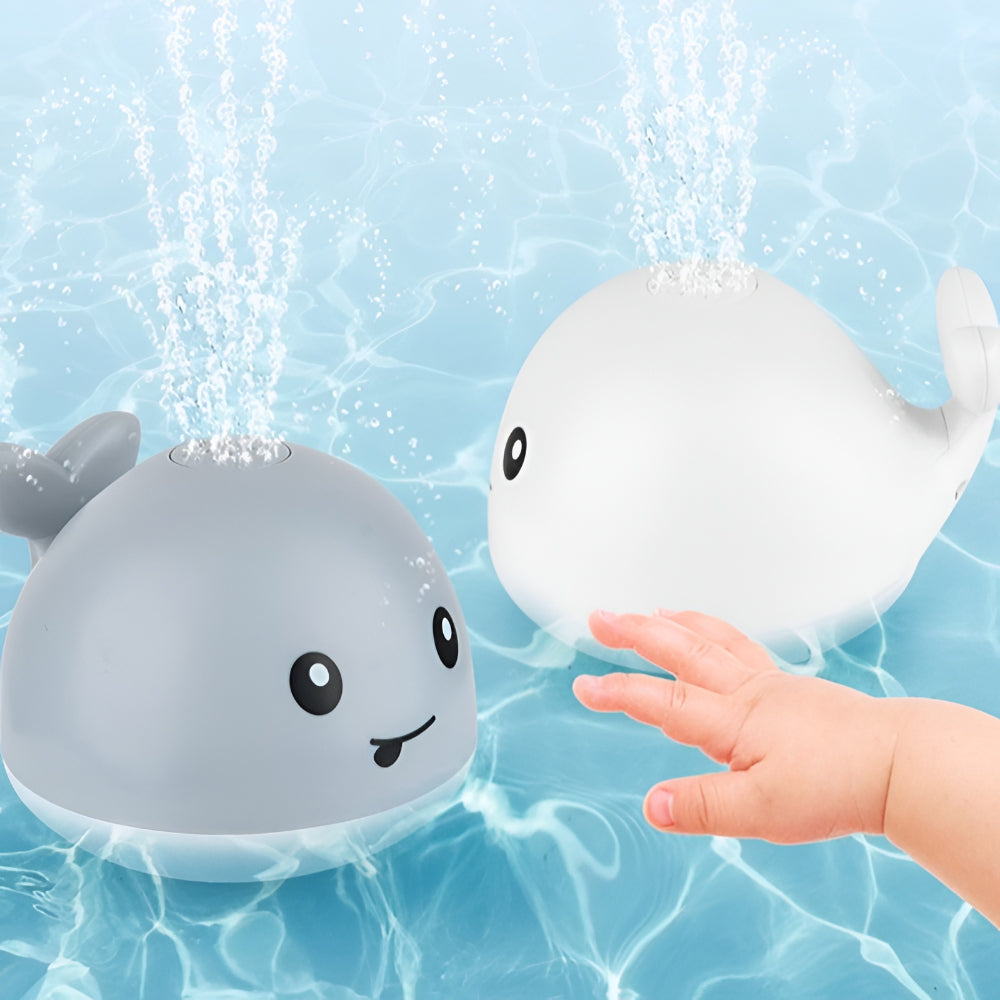 Whale Water Sprinkler Bath Toy