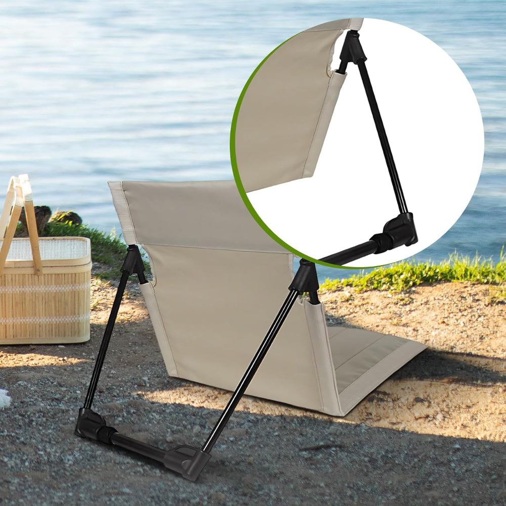 Foldable Reclining Beach Chair