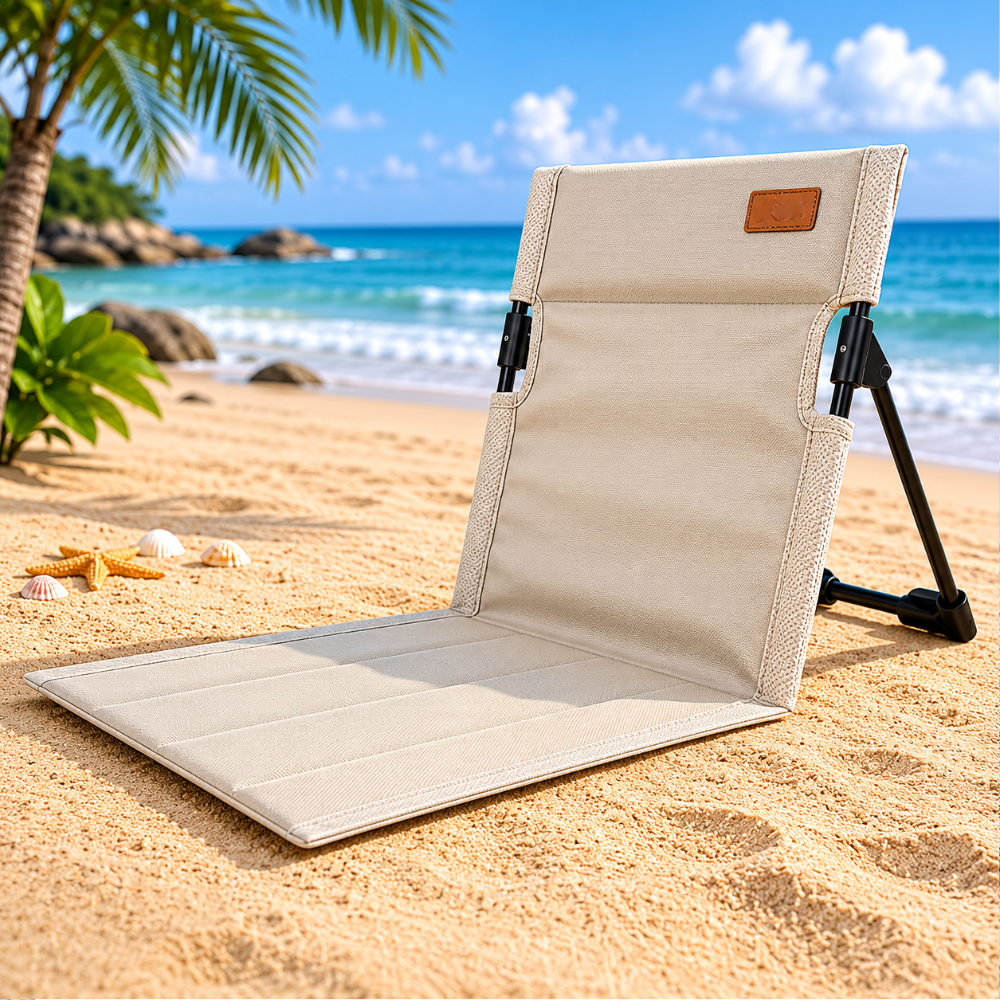 Foldable Reclining Beach Chair