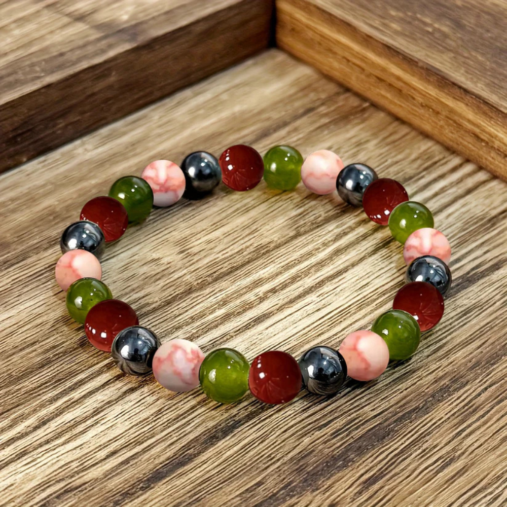 Birthstone Bead Bracelet Set