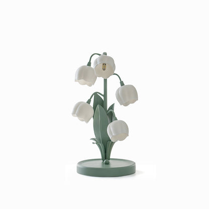 Bell Orchid Floral Table Lamp
