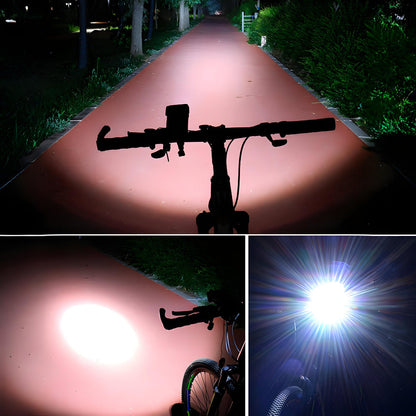 Bike Light Mount Powerbank Horn