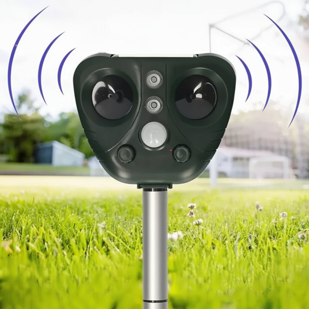 Solar Ultrasonic Garden Bird Deterrent