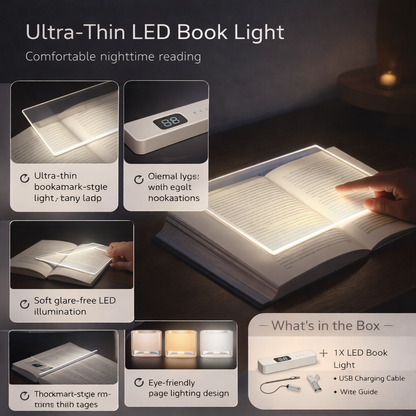 Ultra Thin LED Book Light