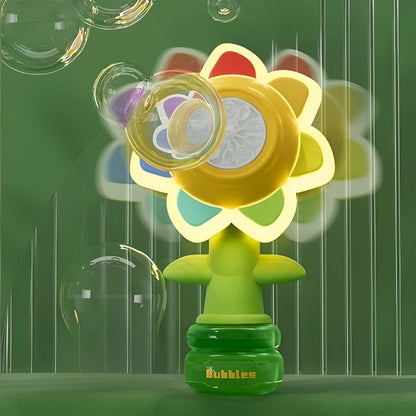 Flower Bubble Machine Toy