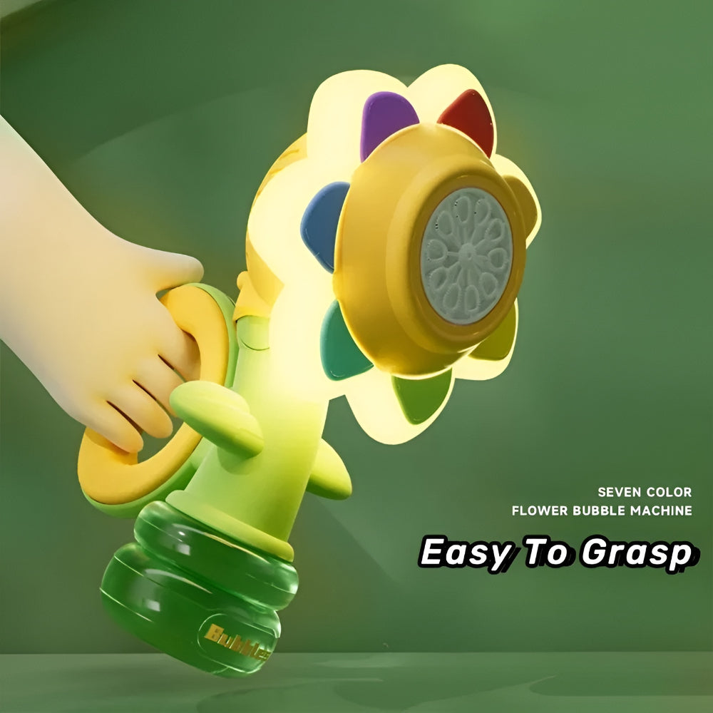 Flower Bubble Machine Toy