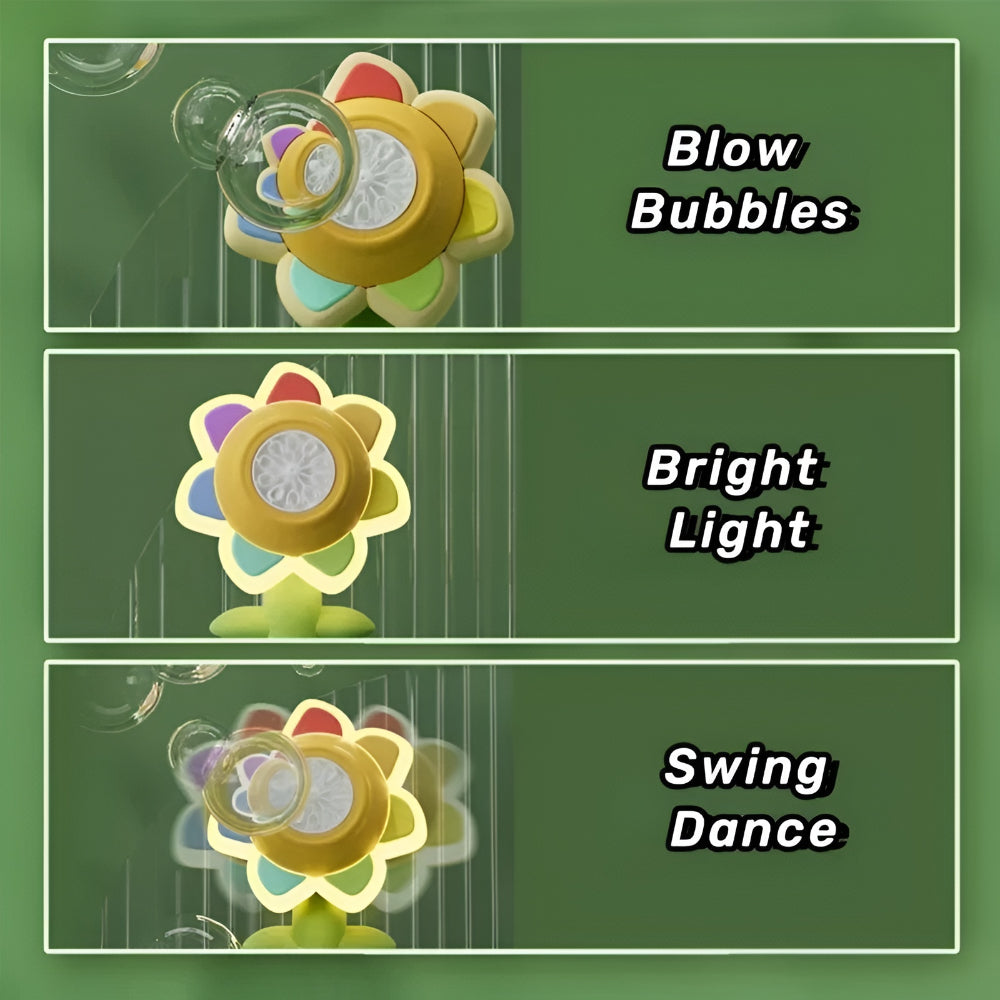 Flower Bubble Machine Toy