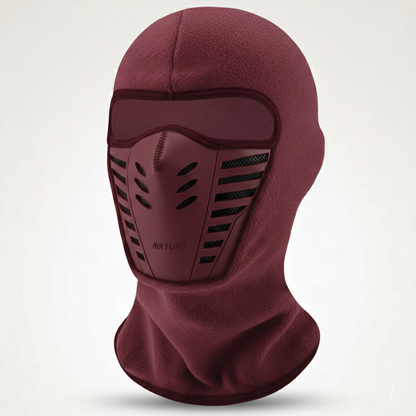 Cozy Crest Windproof Thermal Winter Balaclava - Full Face & Neck Cover for Skiing, Cycling & Cold Weather Work, 8 Colors