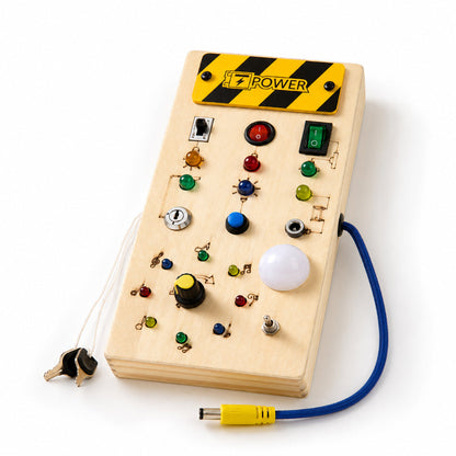Wooden Busy Board Activity Panel