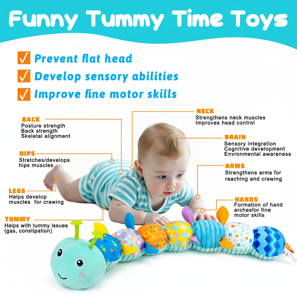 Musical Sensory Caterpillar Toy