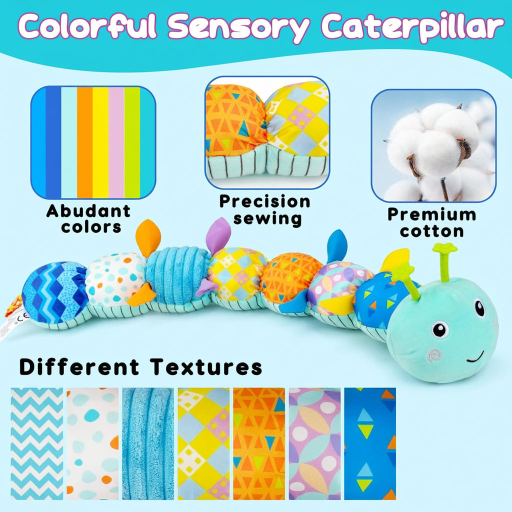 Musical Sensory Caterpillar Toy
