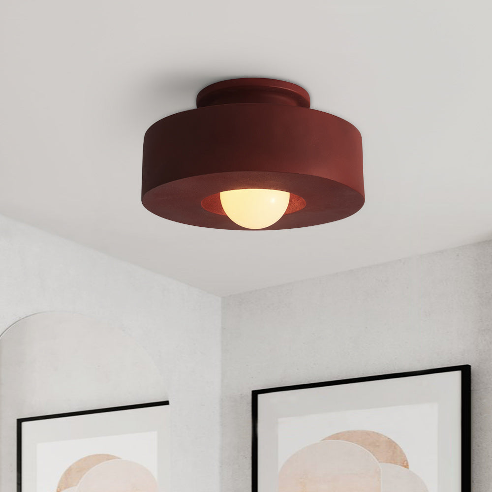CeraCyl Geometric Nordic Ceiling Light