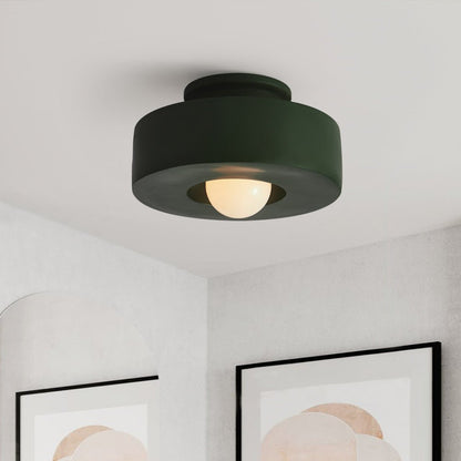 CeraCyl Geometric Nordic Ceiling Light