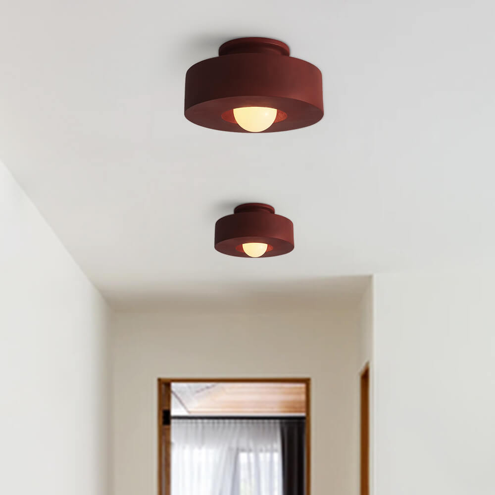 CeraCyl Geometric Nordic Ceiling Light